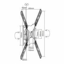 Deckenhalterung für Projektoren Equip 55" 13" 30 Kg