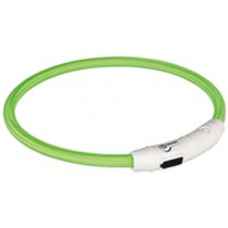 LED Collar for Pets Trixie Green L/XL