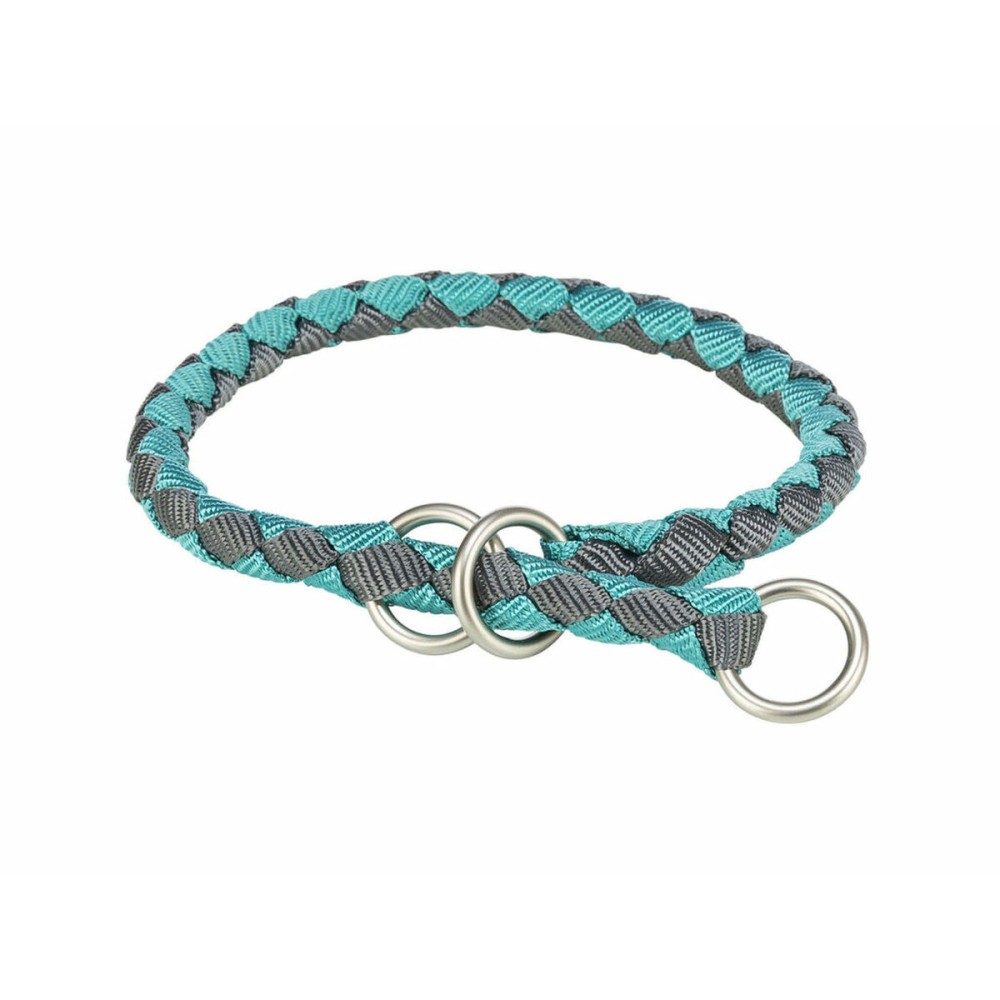 Collier de dressage Trixie Graphite Bleu clair 30-36 cm