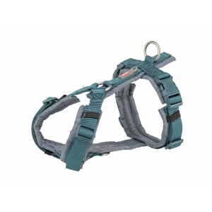 Harnais pour Animaux Domestiques Trixie Trekking Bleu Graphite L