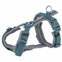 Pet Harness Trixie Trekking Blue Graphite L