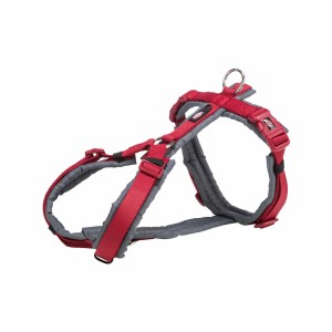 Pet Harness Trixie Trekking Red Graphite L