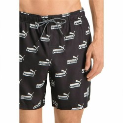 Men’s Bathing Costume Puma Logo Aop N1 Black