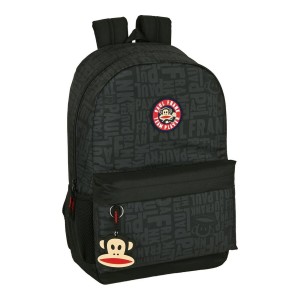 School Bag Paul Frank Team player Black 30 x 46 x 14 cm