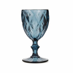 verre de vin Bidasoa Ikonic Bleu 240 ml 6 Pièces