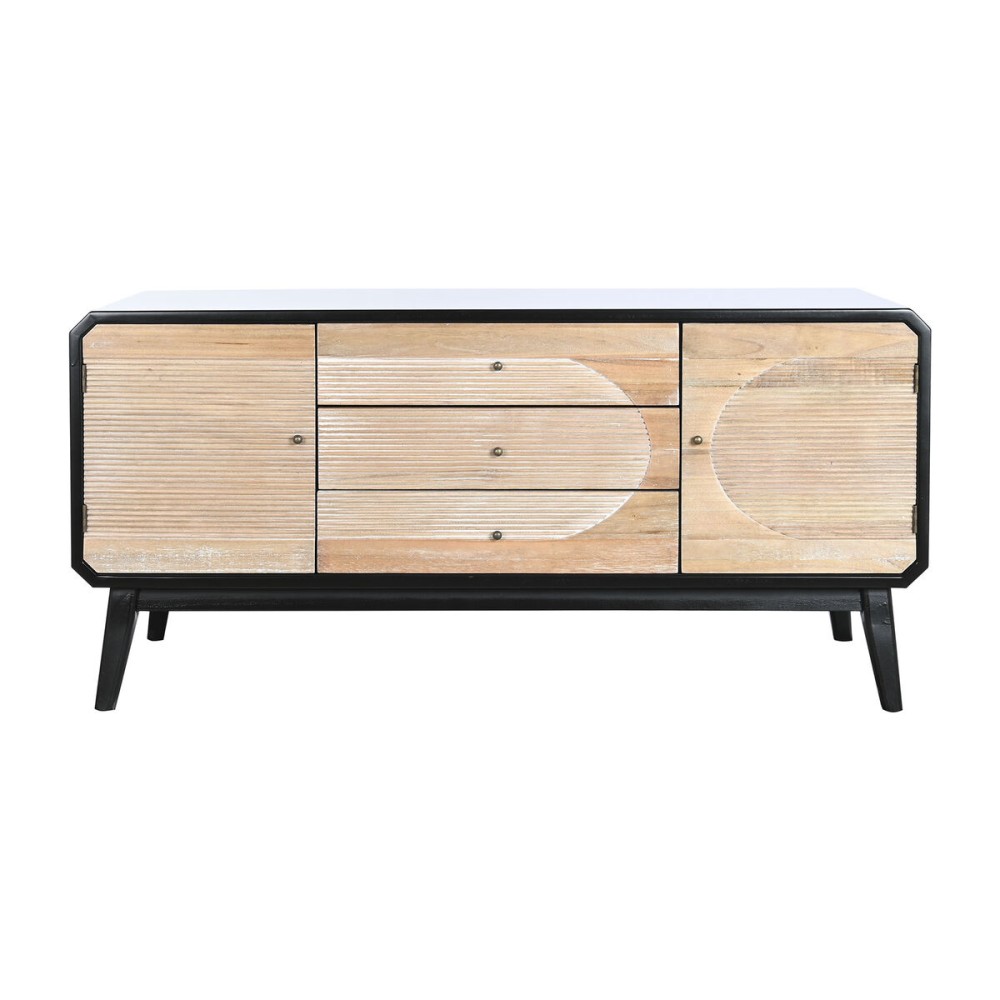 TV furniture DKD Home Decor 120 x 50 x 58 cm Black Wood