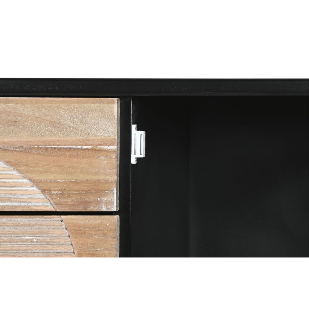 TV-Möbel DKD Home Decor 120 x 50 x 58 cm Schwarz Holz