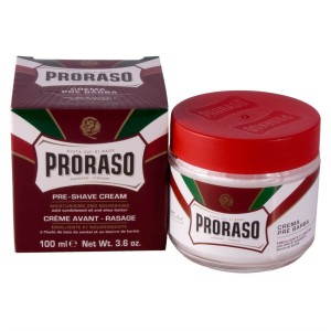 Creme vor der Rasur Proraso