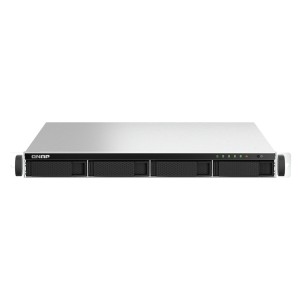 NAS-Netzwerk-Speicher Qnap TS-464U-RP-8G Schwarz