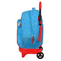 Schulrucksack mit Rädern SuperThings Rescue force 33 x 45 x 22 cm Blau