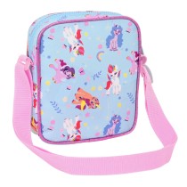 Sac à Bandoulière My Little Pony Wild & free Bleu Rose 16 x 18 x 4 cm