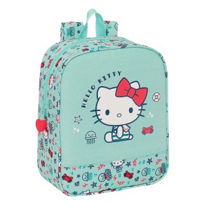 Sac à dos enfant Hello Kitty Sea lovers Turquoise 22 x 27 x 10 cm