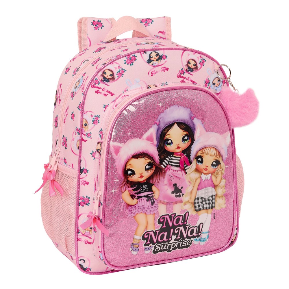 Schulrucksack Na!Na!Na! Surprise Fabulous Rosa 32 X 38 X 12 cm