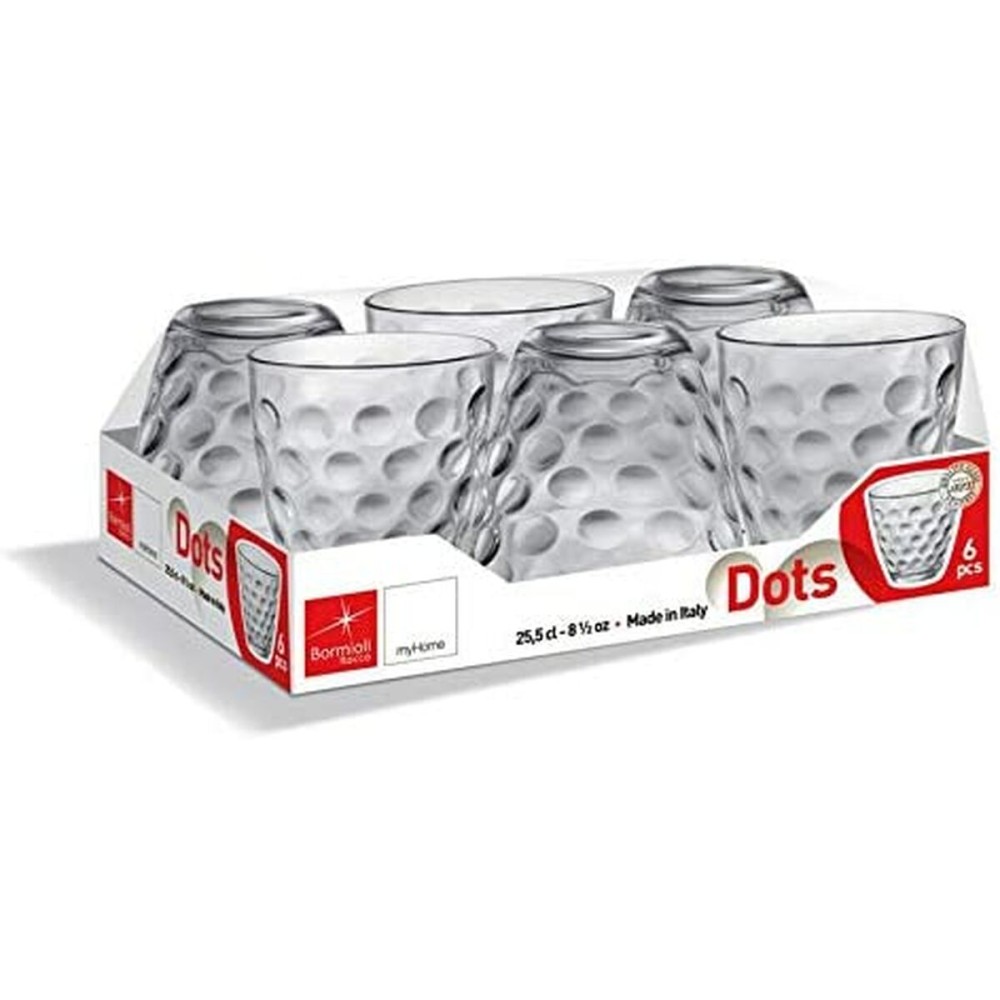 Set de Verres Bormioli Rocco Dots verre 250 ml