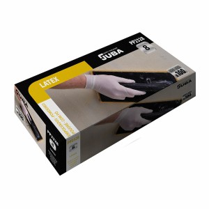 Disposable Gloves JUBA Powdered Box (100 Units)