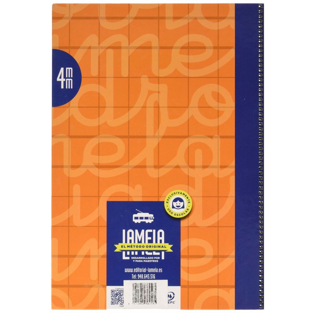 Notebook Lamela Multicolour Din A4 5 Pieces 80 Sheets