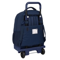 School Rucksack with Wheels BlackFit8 Navy Blue 33 X 45 X 22 cm