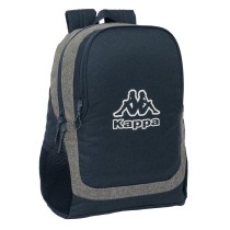 School Bag Kappa Dark navy Grey Navy Blue 32 x 44 x 16 cm