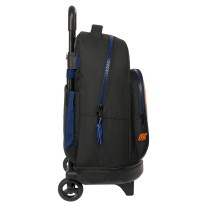 Schulrucksack mit Rädern Naruto Ninja Blau Schwarz 33 x 45 x 22 cm