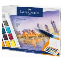 Set de peintures aquarelle Faber-Castell Creative Studio (8 Unités)