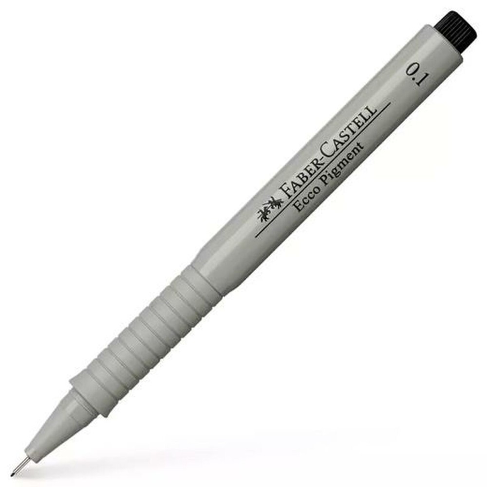 Feutres Faber-Castell Ecco Pigment 0,1 mm Noir (10 Unités)