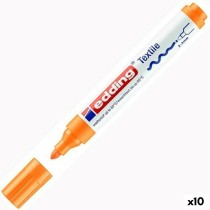 Permanent marker Edding 4500 Textile Fluorescent Orange (10 Units)