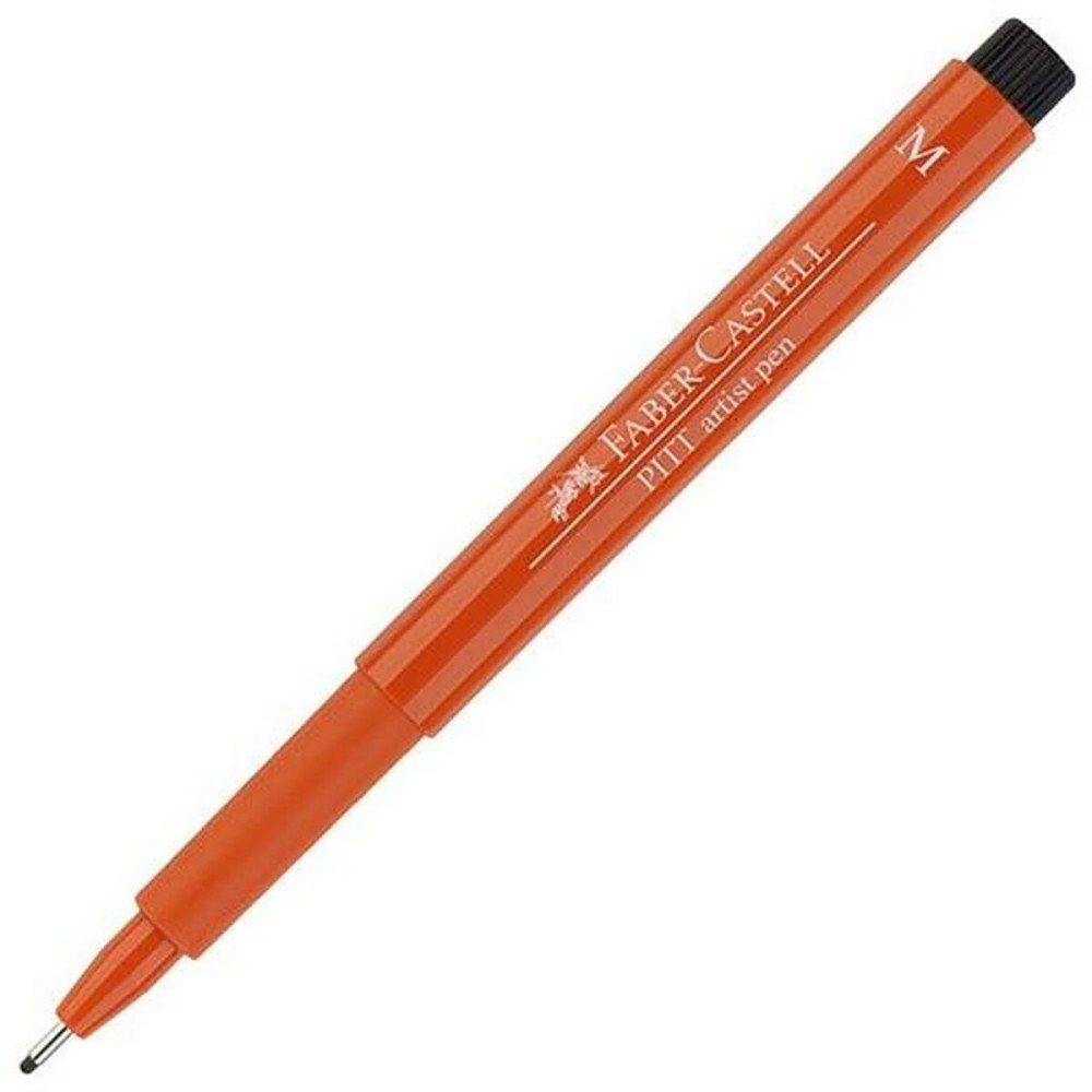 Feutres Faber-Castell Pitt Artist Fineliner M Orange Foncé (10 Unités)