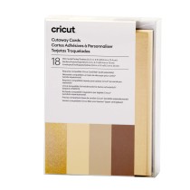 Trimming Cards for Cutting Plotter Cricut Neutrals R10 Neutral (18 Units)