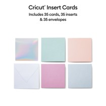 Cartes d'insertion pour plotter à découper Cricut Princess S40 (35 Unités)