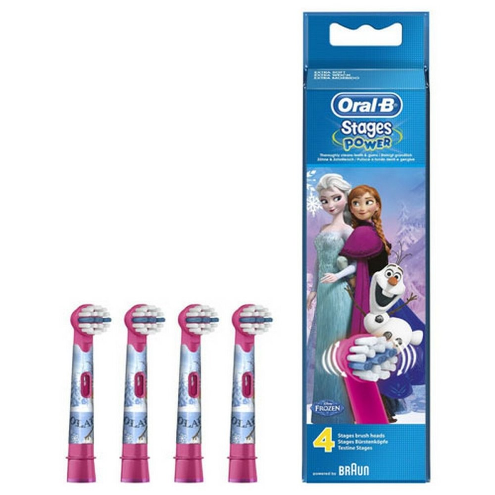 Replacement Head Oral-B EB 10-4FFS  4UD Purple Multicolour