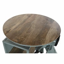 Table DKD Home Decor Blue Brown Green Iron Mango wood 116 x 72 x 110 cm