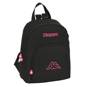 Sac à dos Casual Kappa Black and pink Noir 13 L