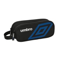 Trousse Fourre-Tout Double Umbro Flash Noir 21 x 8 x 6 cm