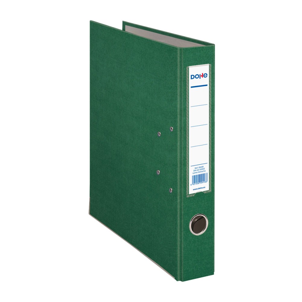 Lever Arch File DOHE Archicolor A4 Narrow Green 28,5 x 32 x 45 cm (12 Units)