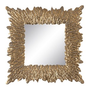 Wall mirror Golden 74 x 7,5 x 74 cm