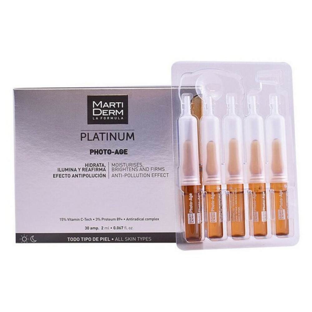 Ampoules Platinum Photo Age Martiderm (2 ml)