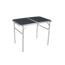 Marbueno Klappbarer Aluminiumtisch D25 Sortiert Camping und Strand 90X60X39/70 cm 10031