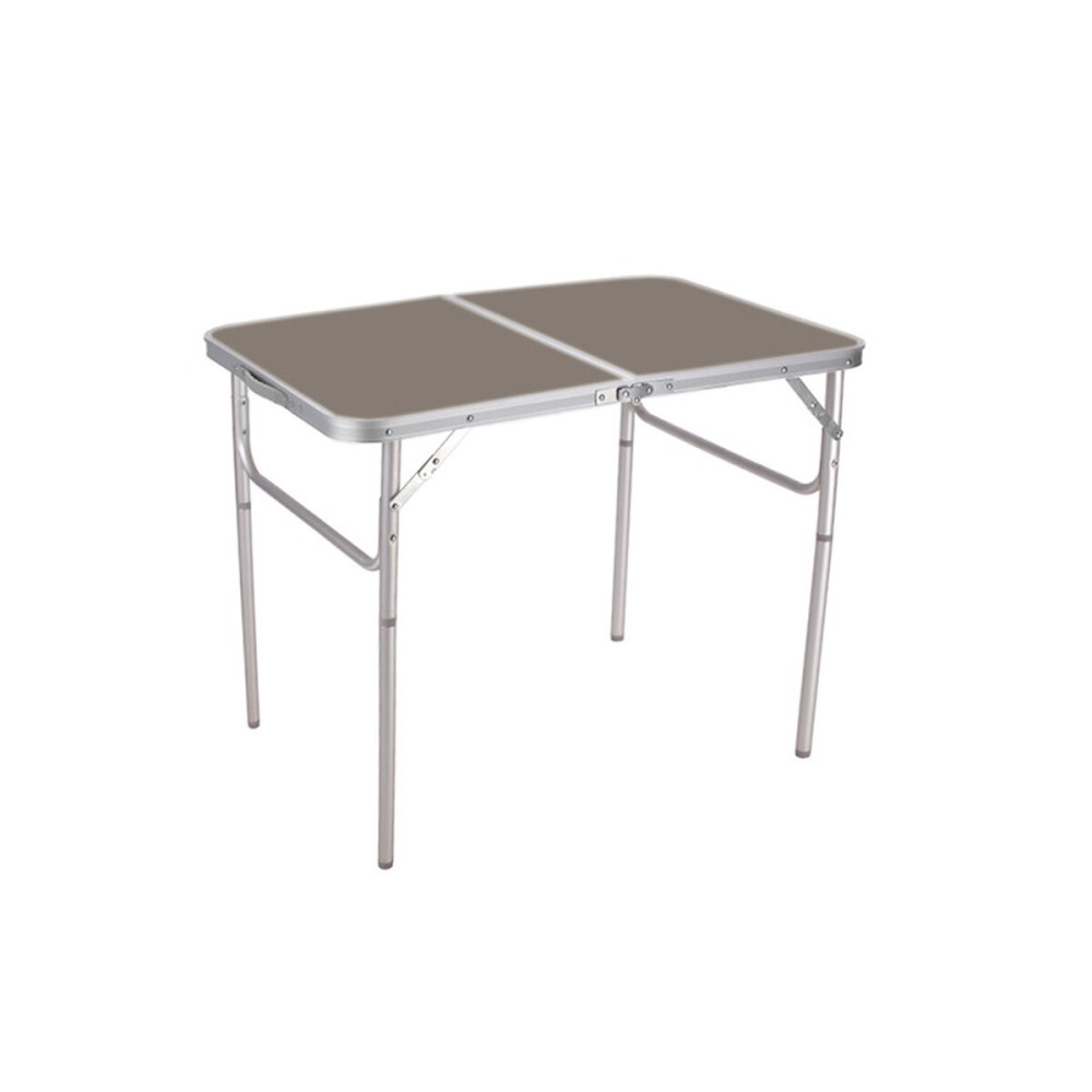 Marbueno Klappbarer Aluminiumtisch D25 Sortiert Camping und Strand 90X60X39/70 cm 10031