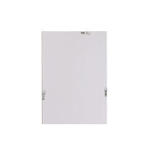 Miroir mural Home ESPRIT Blanc Marron Beige Gris 33 x 3 x 95,5 cm 33 x 2,7 x 93 cm (4 Unités)