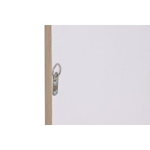 Miroir mural Home ESPRIT Blanc Marron Beige Gris 33 x 3 x 95,5 cm 33 x 2,7 x 93 cm (4 Unités)