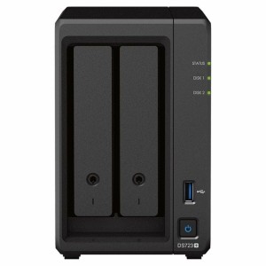 NAS Network Storage Synology DS723+ Black AM4 Socket: AMD Ryzen™ AMD Ryzen R1600