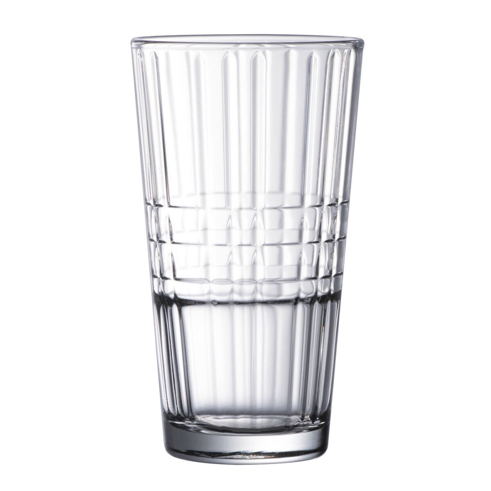 Set of glasses Arcoroc Stack'up Cross Transparent Glass 350 ml 6 Units