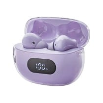 Casques avec Microphone INTENSO Buds Plus Pourpre