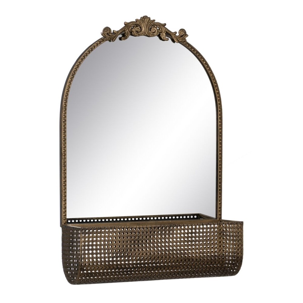 Wall mirror Golden 47 x 17,5 x 53 cm