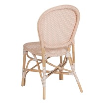 Dining Chair 47 x 54 x 93 cm Natural Beige Rattan