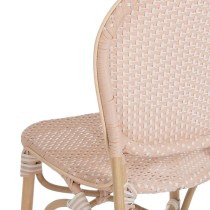 Chaise de Salle à Manger 47 x 54 x 93 cm Naturel Beige Rotin