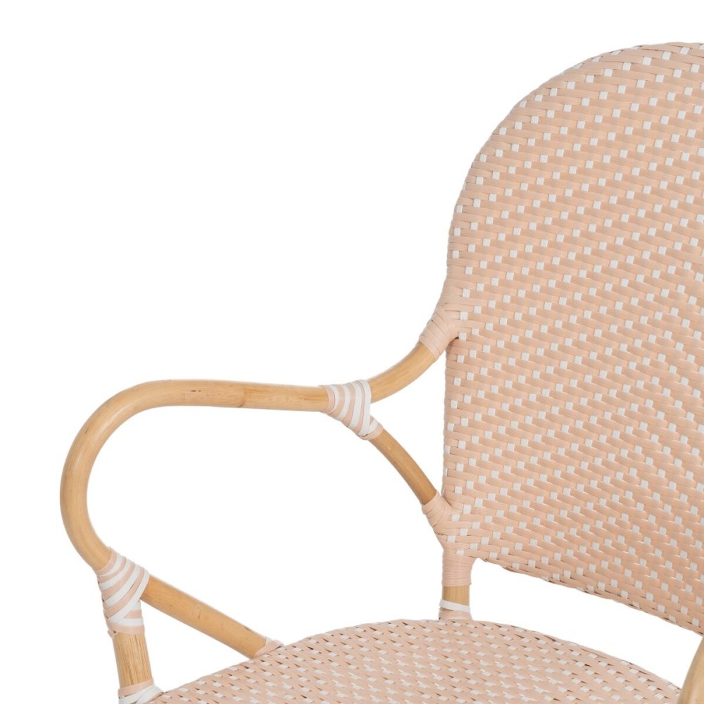 Dining Chair 57 x 62 x 90 cm Natural Beige Rattan