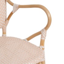 Dining Chair 57 x 62 x 90 cm Natural Beige Rattan