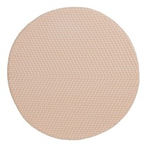 Beistelltisch 81 x 81 x 76,5 cm natürlich Beige Rattan