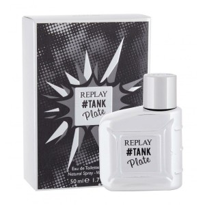 Herrenparfüm Replay EDT Tank Plate For Him (50 ml)